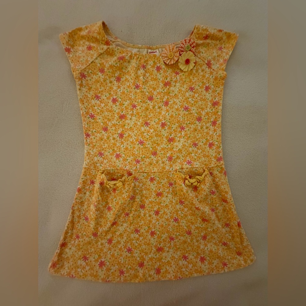 Gymboree Freshly Picked Floral T-Shirt Dress
